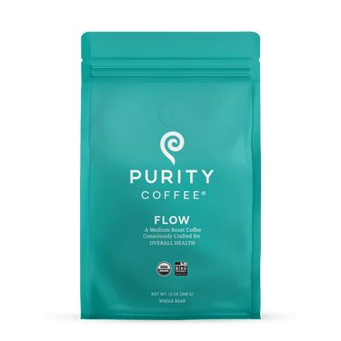 FLOW: Original Medium Roast Whole Bean Coffee - The Pepper Pantry (Formerly Marie Sharp's)